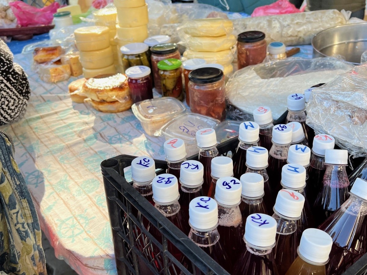 ジェンスキ パザールの乳製品